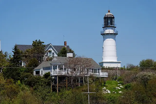 Cape Elizabeth Light – Leuchtturm, 9 km von South Portland