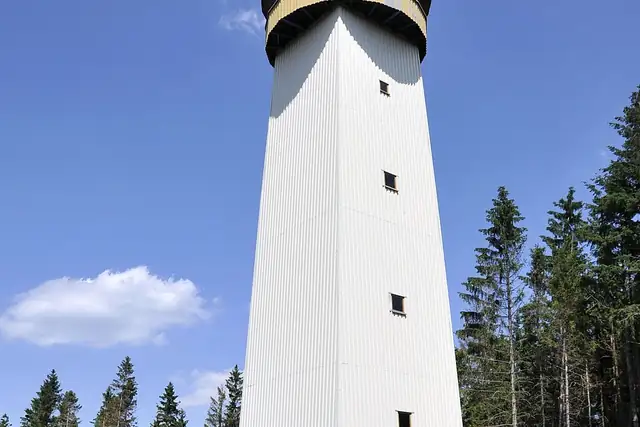 Thüringer Warte – Lookout tower, 14 km from Saalfeld