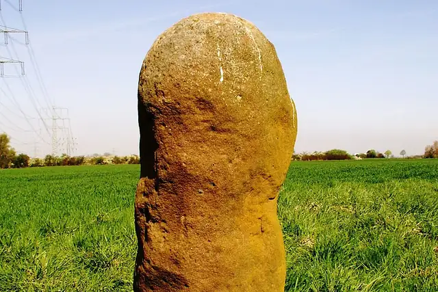 Sackstein – Megalith, bei Bürstadt