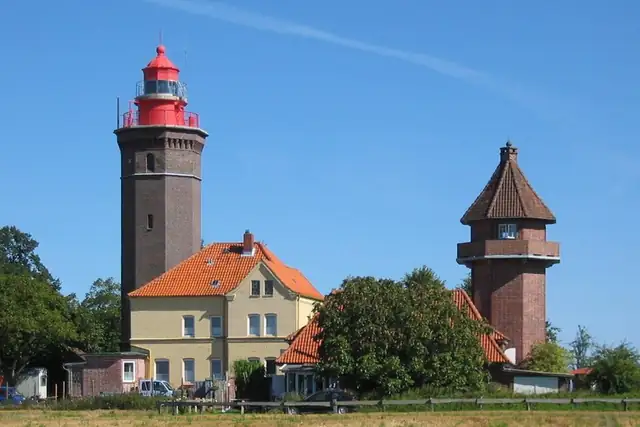 Leuchtfeuer Dahmeshöved – Lighthouse, 21 km from Neustadt in Holstein