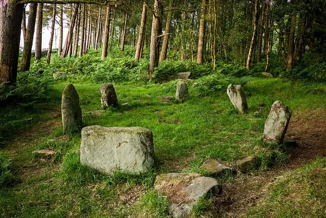 Doll Tor Stone Circle – Megalith, 18 km from Chesterfield