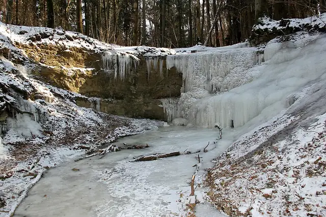 Klingender Wasserfall – Wasserfall, 16 km von Nürnberg