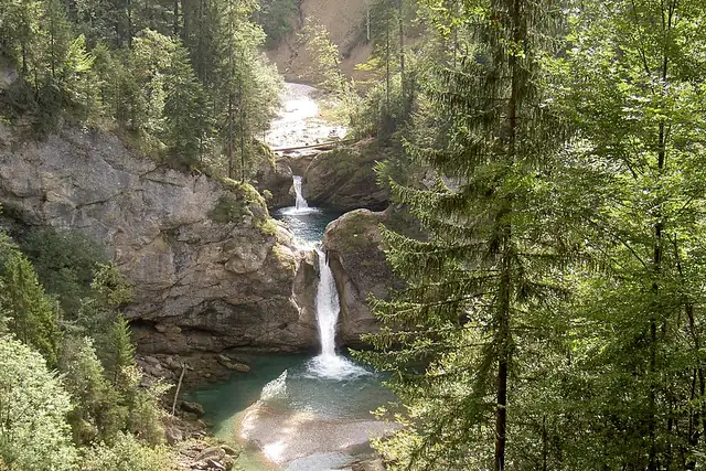 Buchenegger Wasserfälle – Wasserfall, 18 km von Sonthofen