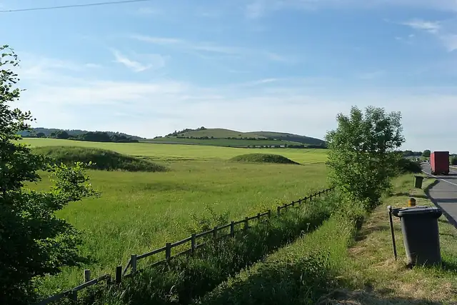 Beacon Hill – Aussichtspunkt, 10 km von Newbury