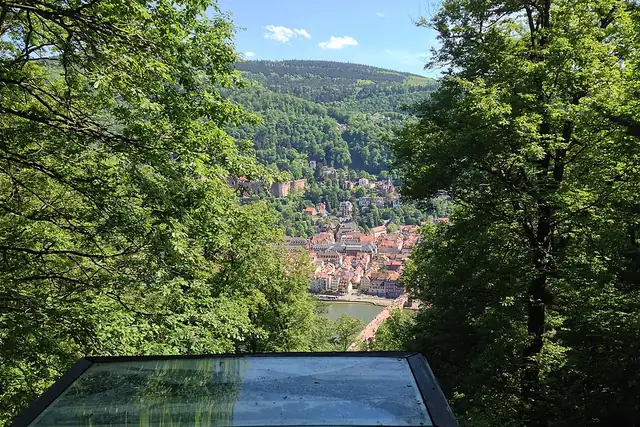 Meriankanzel – Aussichtspunkt, bei Heidelberg
