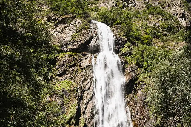 Pissevache – Waterfall, 6 km from Martigny-Ville