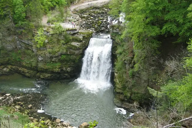 Saut-du-Doubs – Waterfall, 9 km from La Chaux-de-Fonds