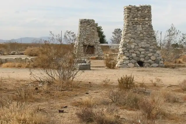 Llano del Rio – Ruin, 27 km from Vincent