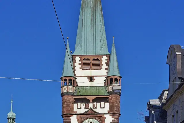 Martinstor – Stadttor, bei Freiburg im Breisgau