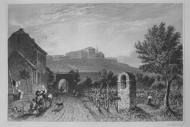 Schloss Johannisberg – Burg oder Schloss, 6 km von Ingelheim am Rhein