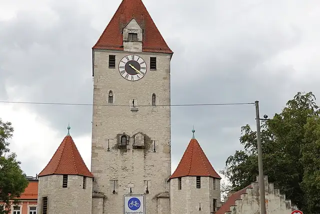 Ostentor – City gate, near Regensburg