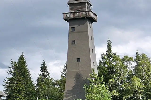 Jauerling-Aussichtswarte – Lookout tower, 26 km from Sankt Pölten