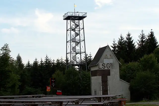 Maria-Josepha-Turm – Lookout tower, near Limbach-Oberfrohna