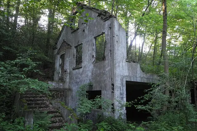 Verwaltung der Zeche Elisabethenglück – Ruin, 20 km from Dortmund