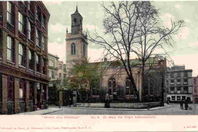 St Mary Aldermanbury – Ruin, near London