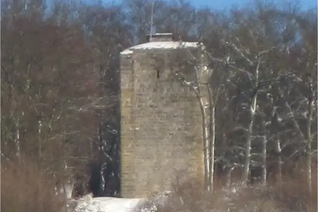 Ruine Scharfeneck – Lookout tower, 21 km from Kitzingen