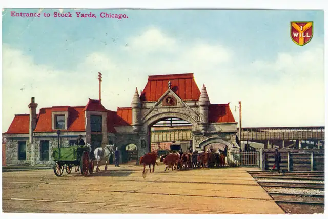 Union Stock Yards Gate – Stadttor, bei Chicago