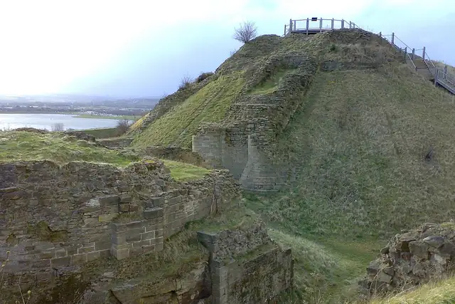 Sandal Castle – Ruine, 16 km von Leeds
