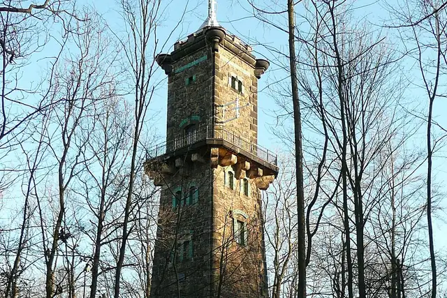 Bismarckturm Berggießhübel – Lookout tower, 11 km from Pirna
