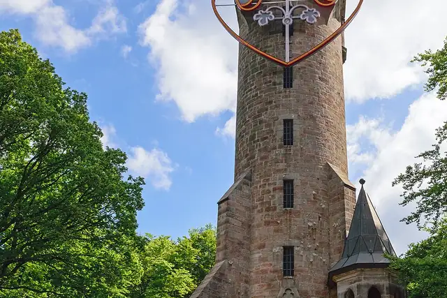 Kaiser-Wilhelm-Turm – Lookout tower, near Marburg an der Lahn