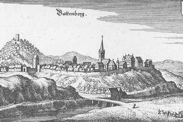 Bergfried Kellerburg – Lookout tower, 12 km from Frankenberg