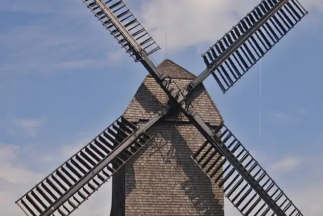 Bockwindmühle Marzahn – Windmühle, 11 km von Berlin