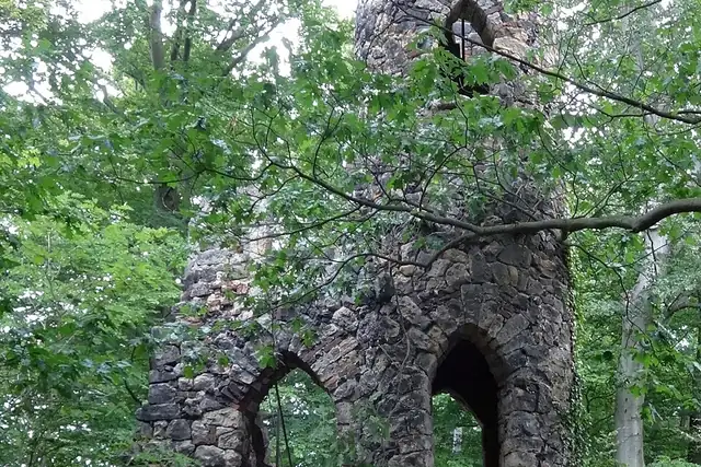 Schlossruine Schomberg – Ruine, 16 km von Pirna