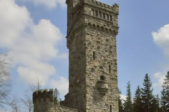 Carl-Eduard-Warte – Lookout tower, 6 km from Ilmenau