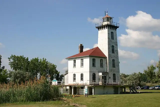 Saginaw River Rear Range Light – Lighthouse, 6 km from Bay City
