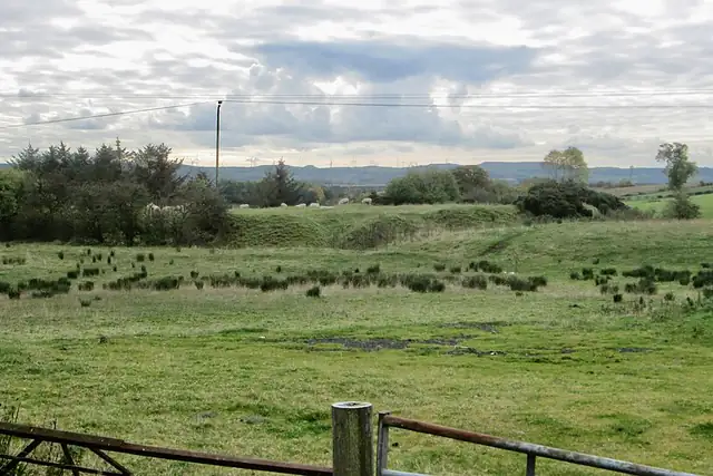 Site of Kilbride Castle (Laigh Mains Motte) – Burg oder Schloss, 10 km von Glasgow