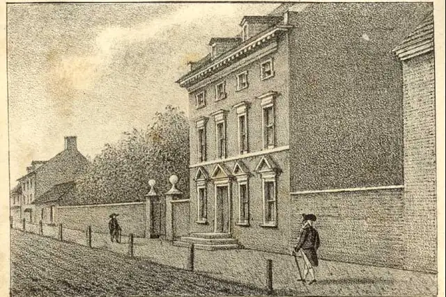 President's House – Ruin, near Philadelphia