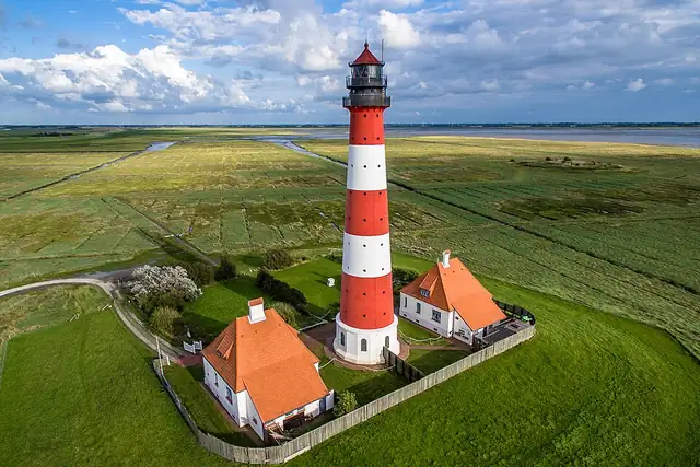 Leuchtturm Westerheversand – Lighthouse, 29 km from Husum