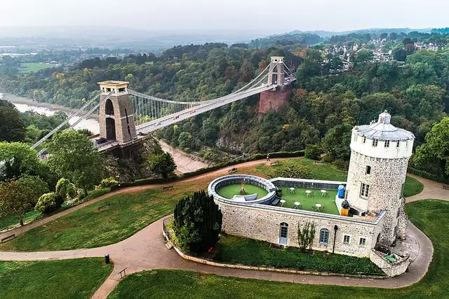 The Clifton Observatory – Aussichtsturm, bei Bristol